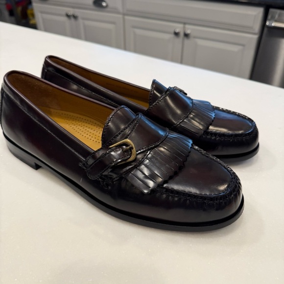 Cole Haan Men’s Kiltie Buckle Burgundy Loafers 12D Excellent!! main image 13